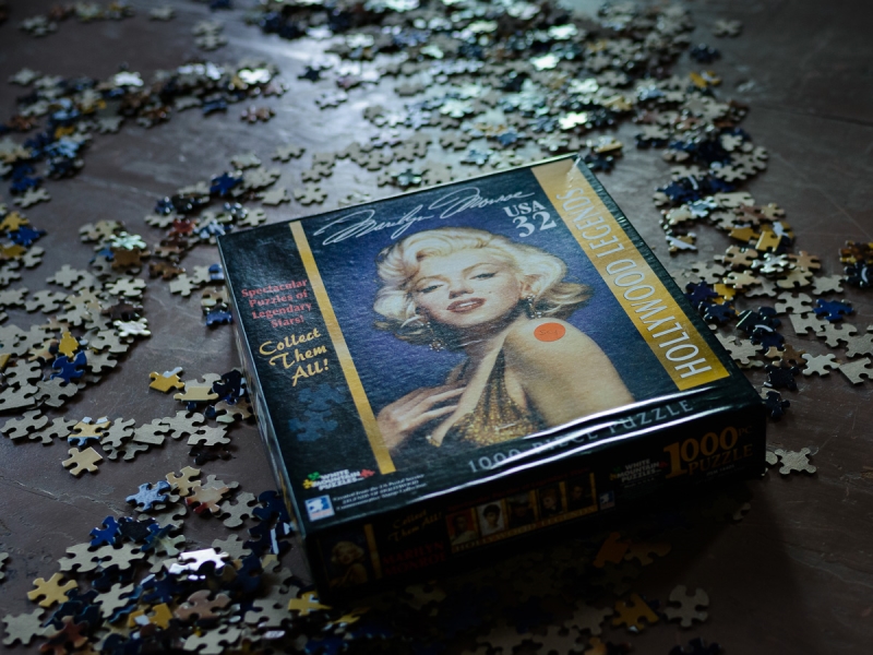 Norm Diamond, Marilyn Puzzle