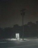 George Tice, Telephone Booth, 3 A.M.