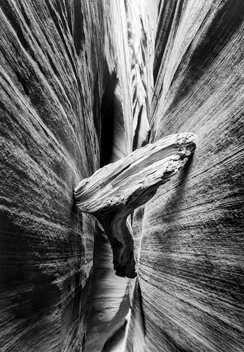 Bruce Barnbaum. Log Between Walls  |Afterimage Gallery