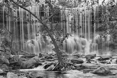Gerald Hill, Cowley County Waterfall, Kansas