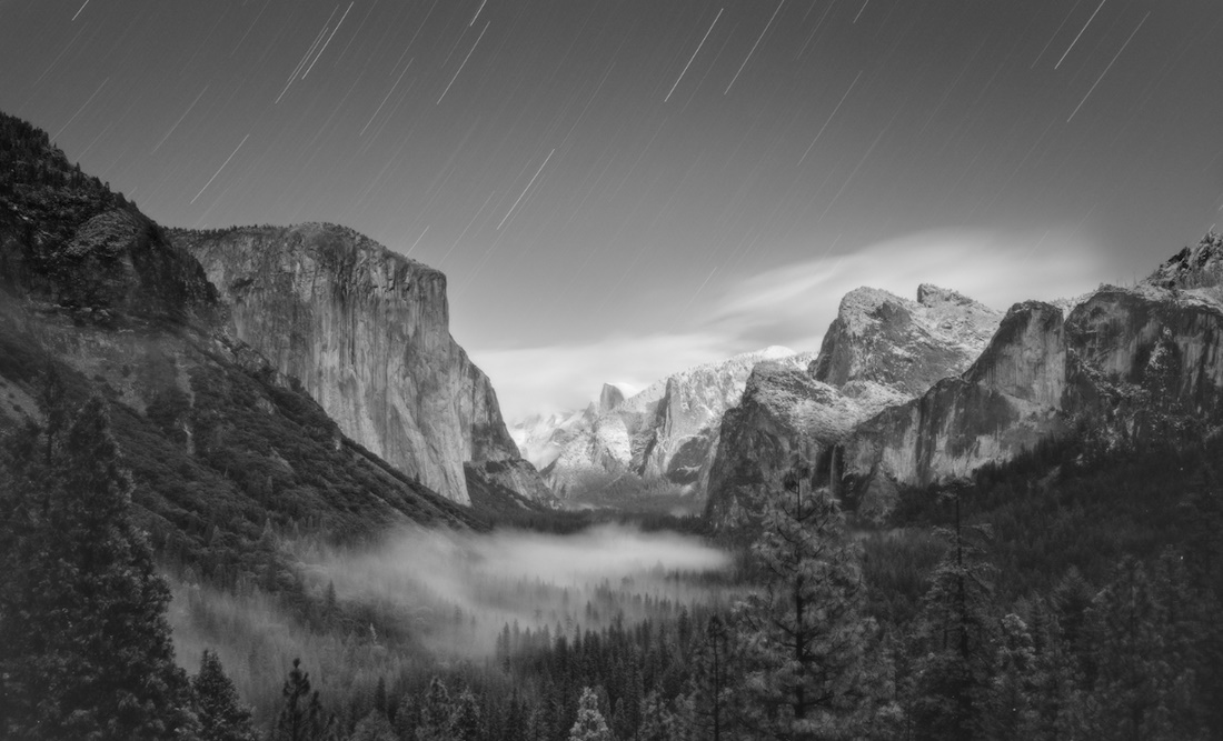 Brian Kosoff, Tunnel View, Night | Afterimage Gallery